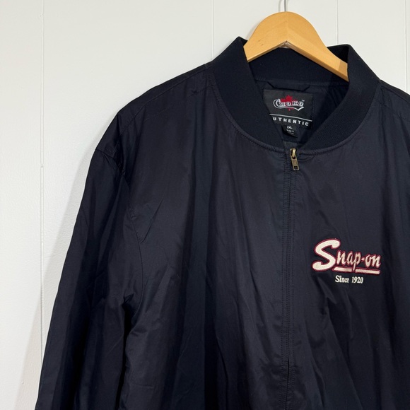 Choko Authentic Snap-On Black Bomber Jacket - Picture 4 of 14